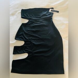 Blushmark Dress Elise Emily Black Large NWT